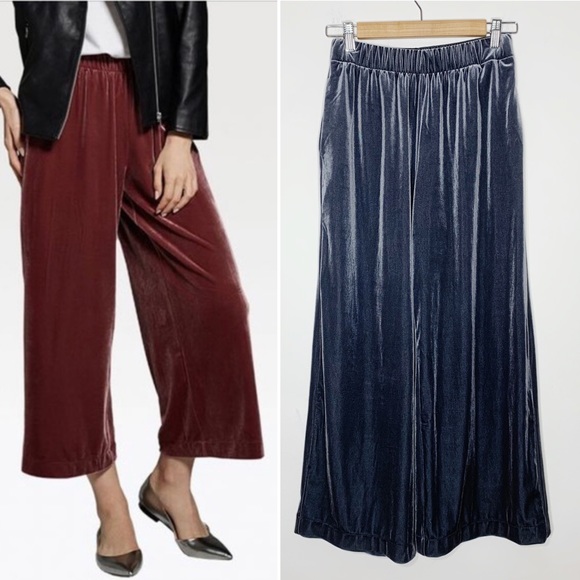 uniqlo velvet trousers